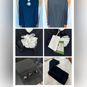 NWT Kate Spade Rosette Bow Shirtdress